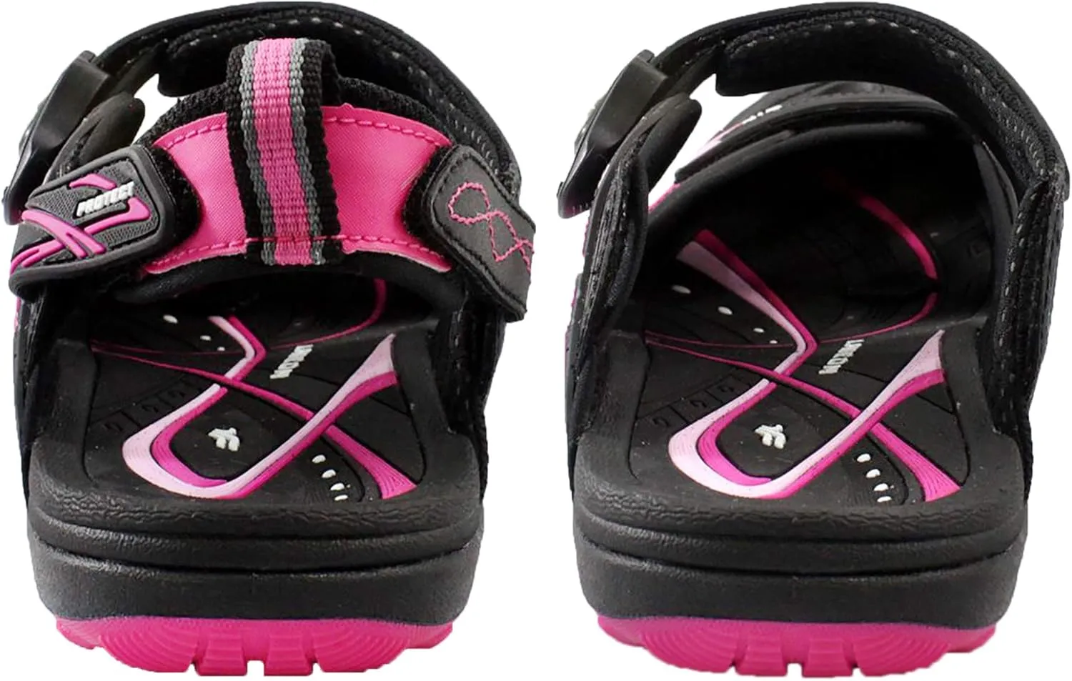 Gold Pigeon Shoes Kids TOE GUARD Easy Snap Lock Closed Toe Athlete Sandals