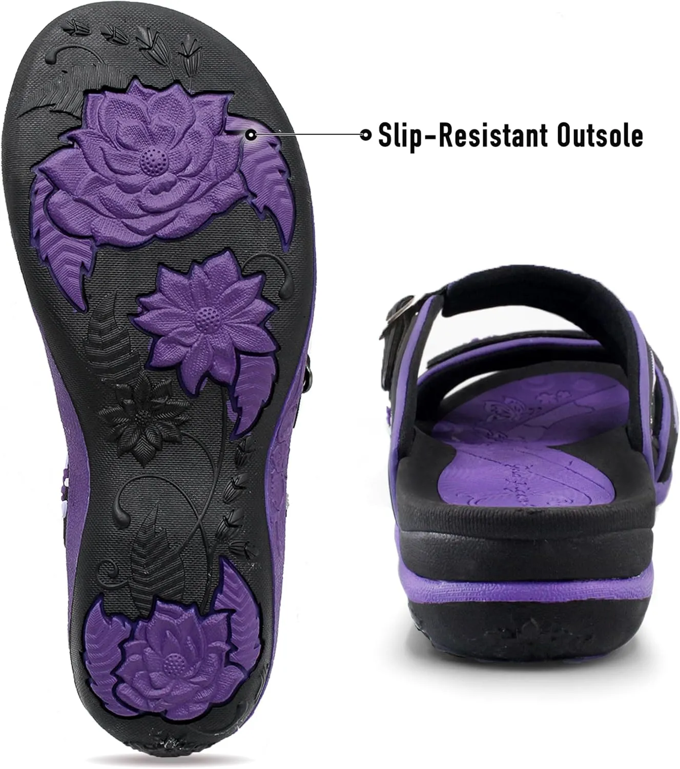 Gold Pigeon Shoes SIGNATURE Comfort Walking Ergonomic Slides Sandals for Women