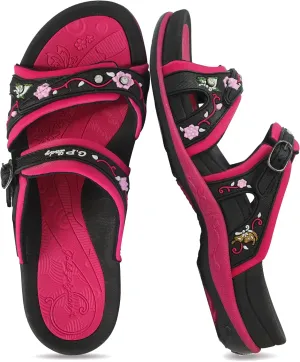 Gold Pigeon Shoes SIGNATURE Comfort Walking Ergonomic Slides Sandals for Women