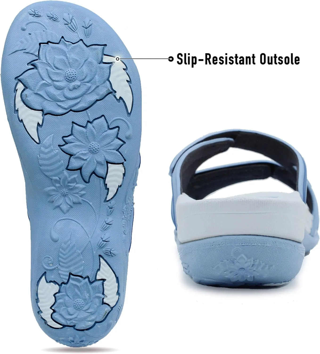 Gold Pigeon Shoes SIGNATURE Comfort Walking Ergonomic Slides Sandals for Women