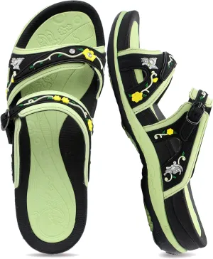 Gold Pigeon Shoes SIGNATURE Comfort Walking Ergonomic Slides Sandals for Women