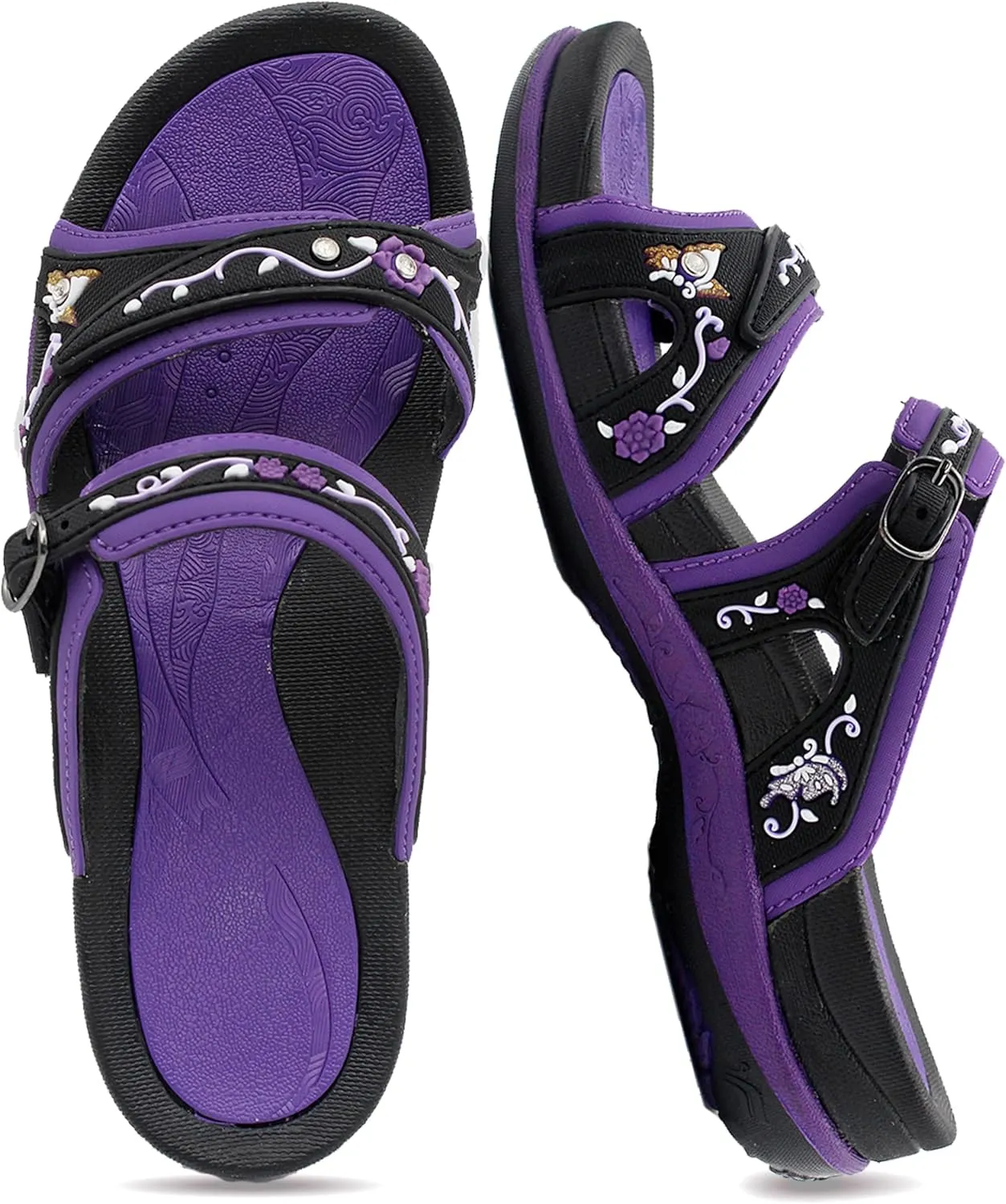 Gold Pigeon Shoes SIGNATURE Comfort Walking Ergonomic Slides Sandals for Women