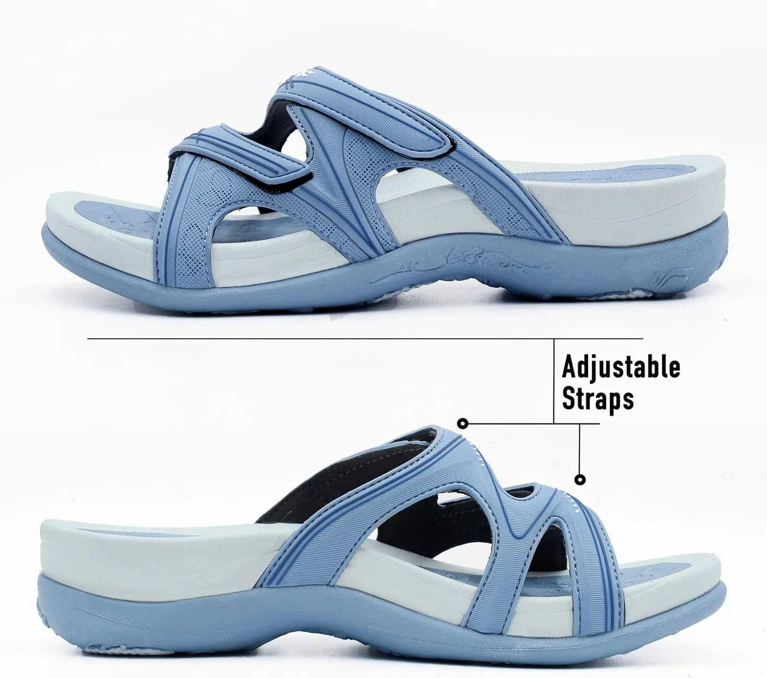Gold Pigeon Shoes SIGNATURE Comfort Walking Ergonomic Slides Sandals for Women