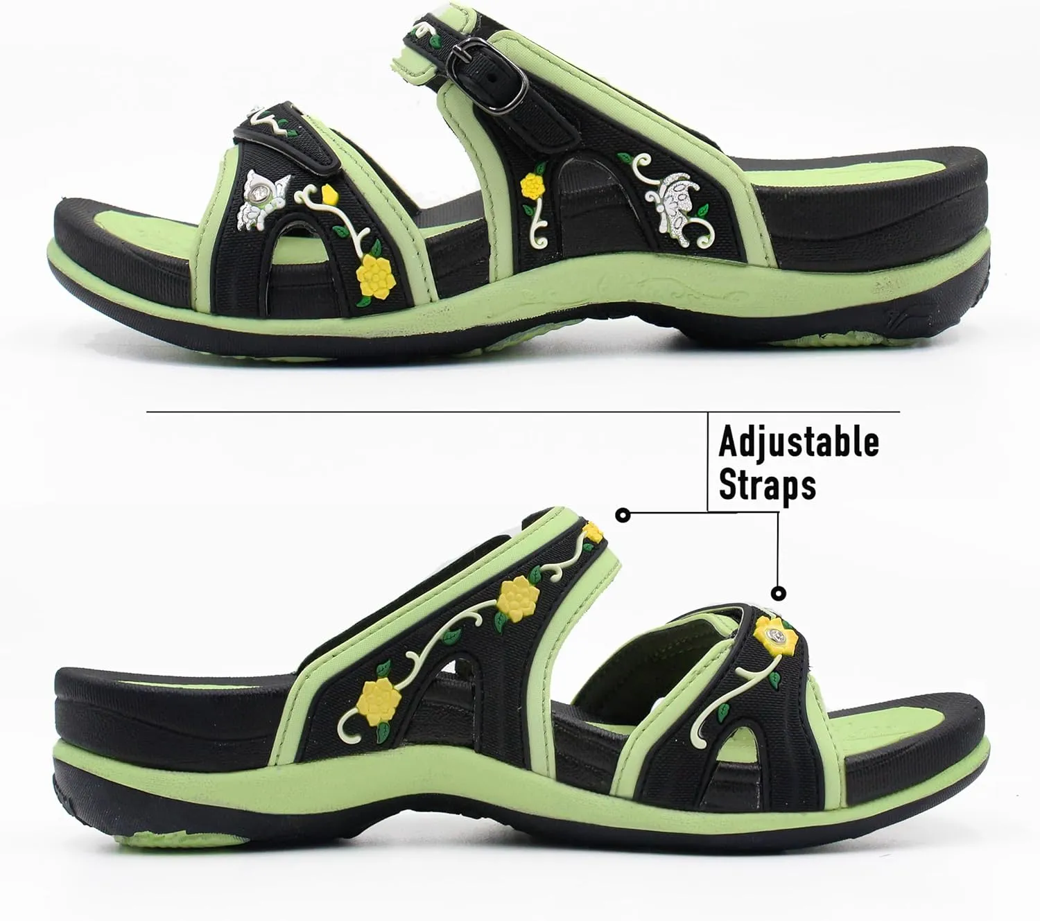 Gold Pigeon Shoes SIGNATURE Comfort Walking Ergonomic Slides Sandals for Women