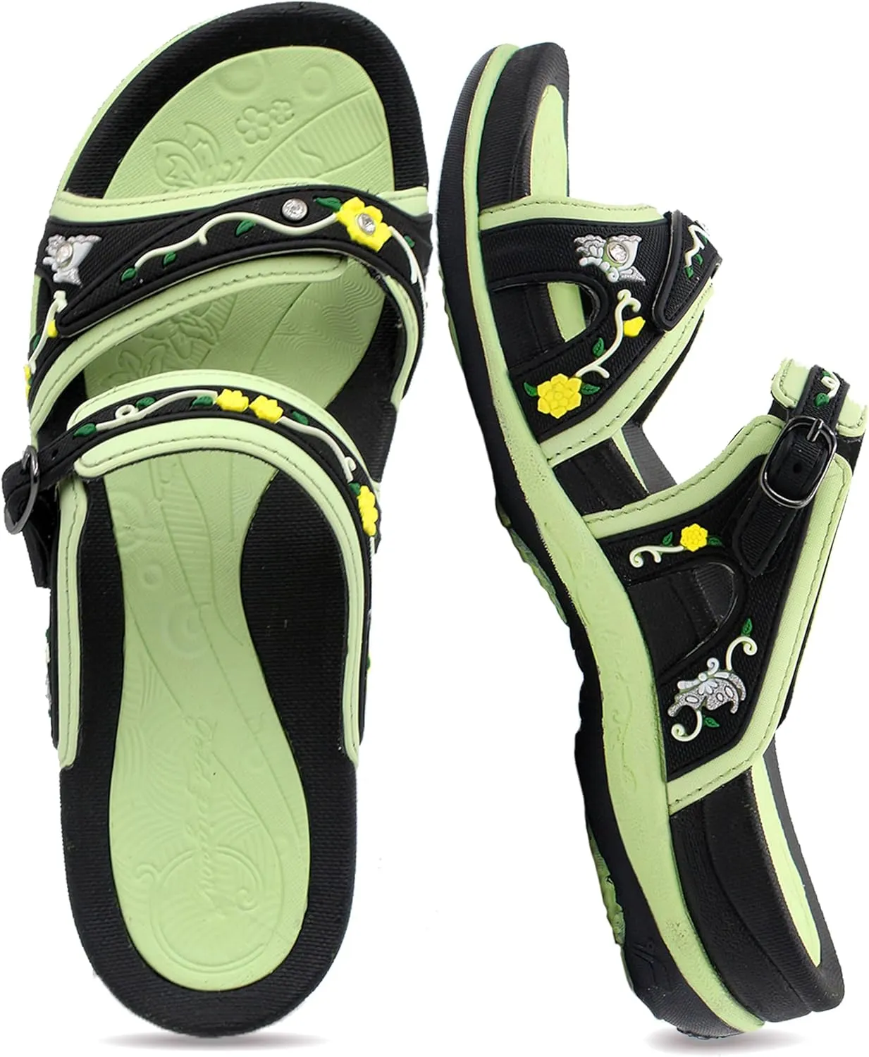 Gold Pigeon Shoes SIGNATURE Comfort Walking Ergonomic Slides Sandals for Women