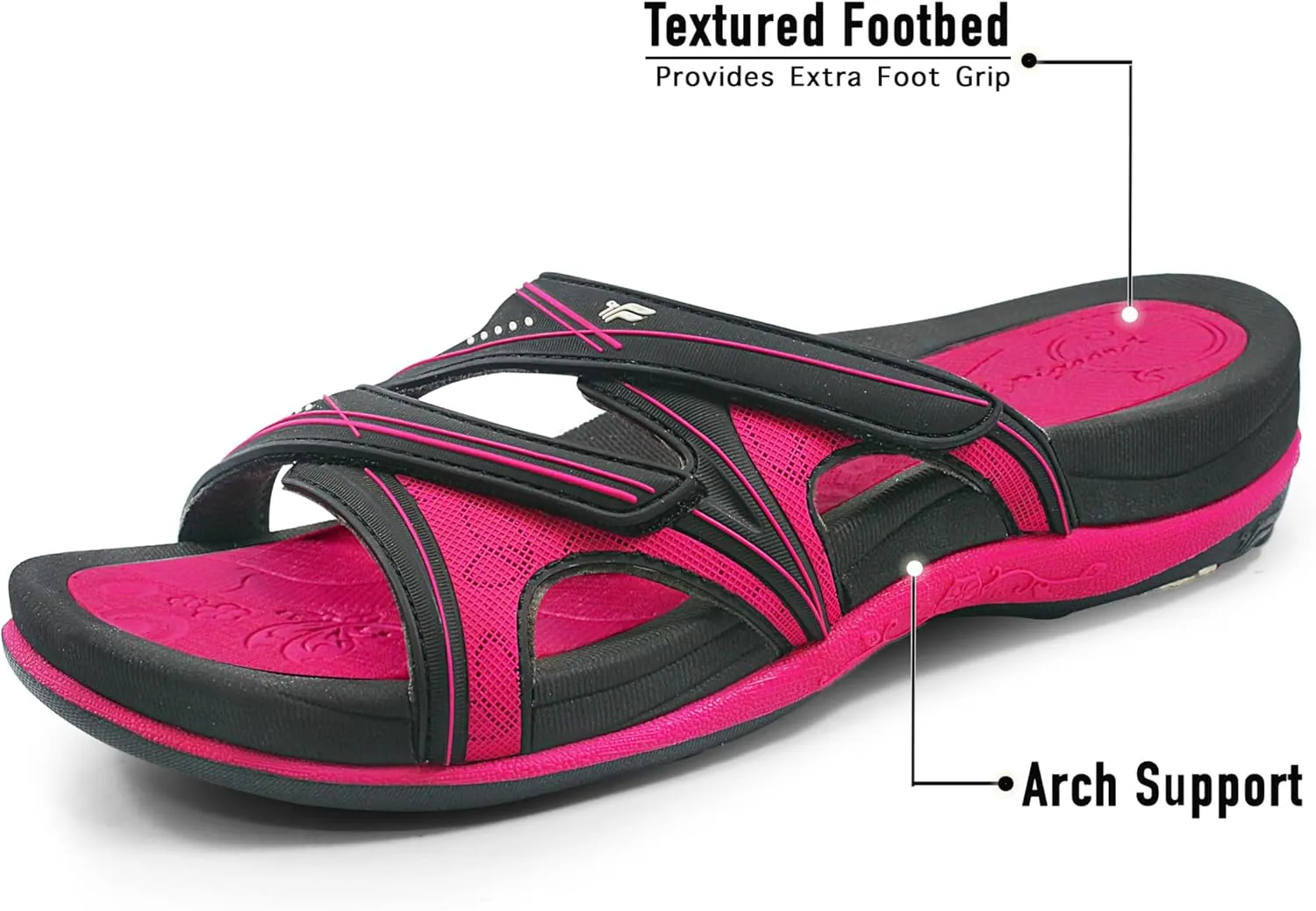 Gold Pigeon Shoes SIGNATURE Comfort Walking Ergonomic Slides Sandals for Women