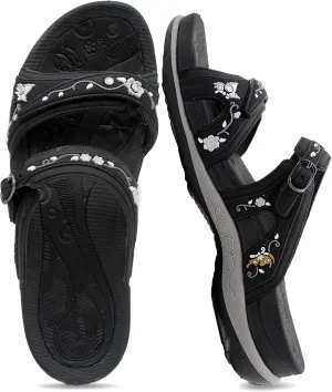 Gold Pigeon Shoes SIGNATURE Comfort Walking Ergonomic Slides Sandals for Women