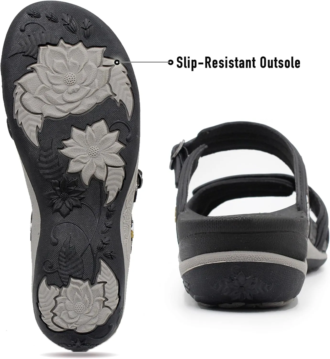 Gold Pigeon Shoes SIGNATURE Comfort Walking Ergonomic Slides Sandals for Women