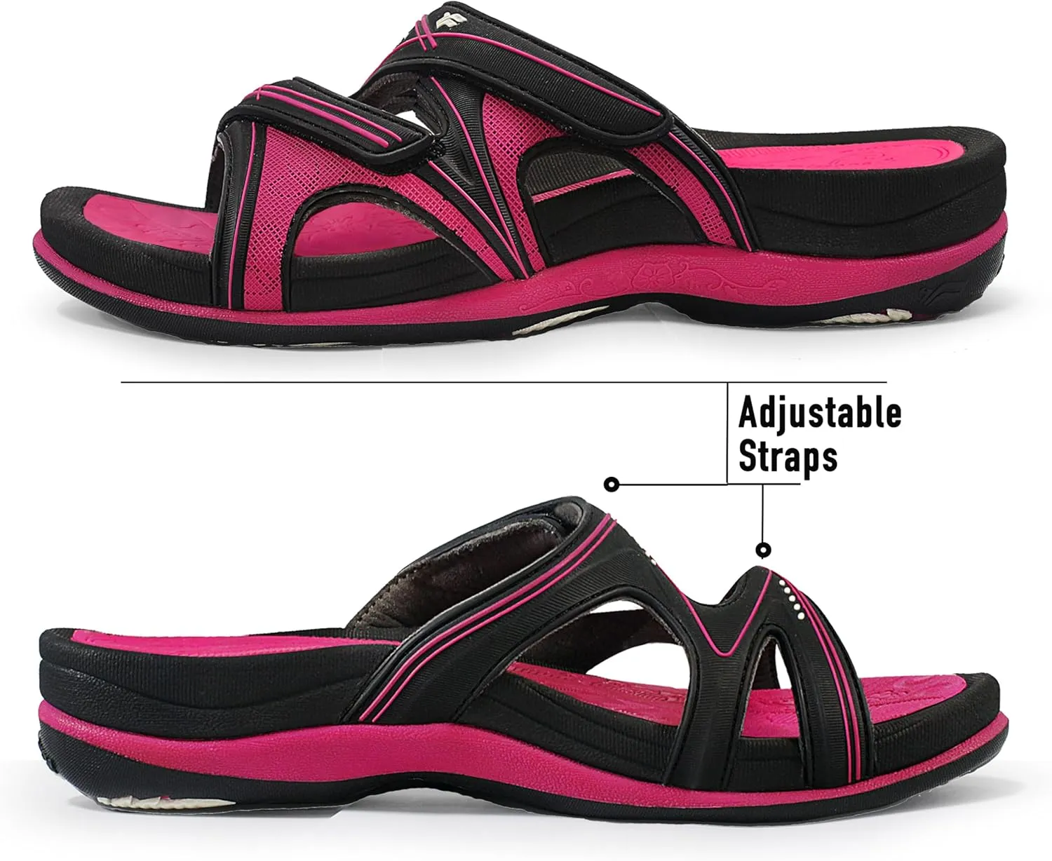 Gold Pigeon Shoes SIGNATURE Comfort Walking Ergonomic Slides Sandals for Women