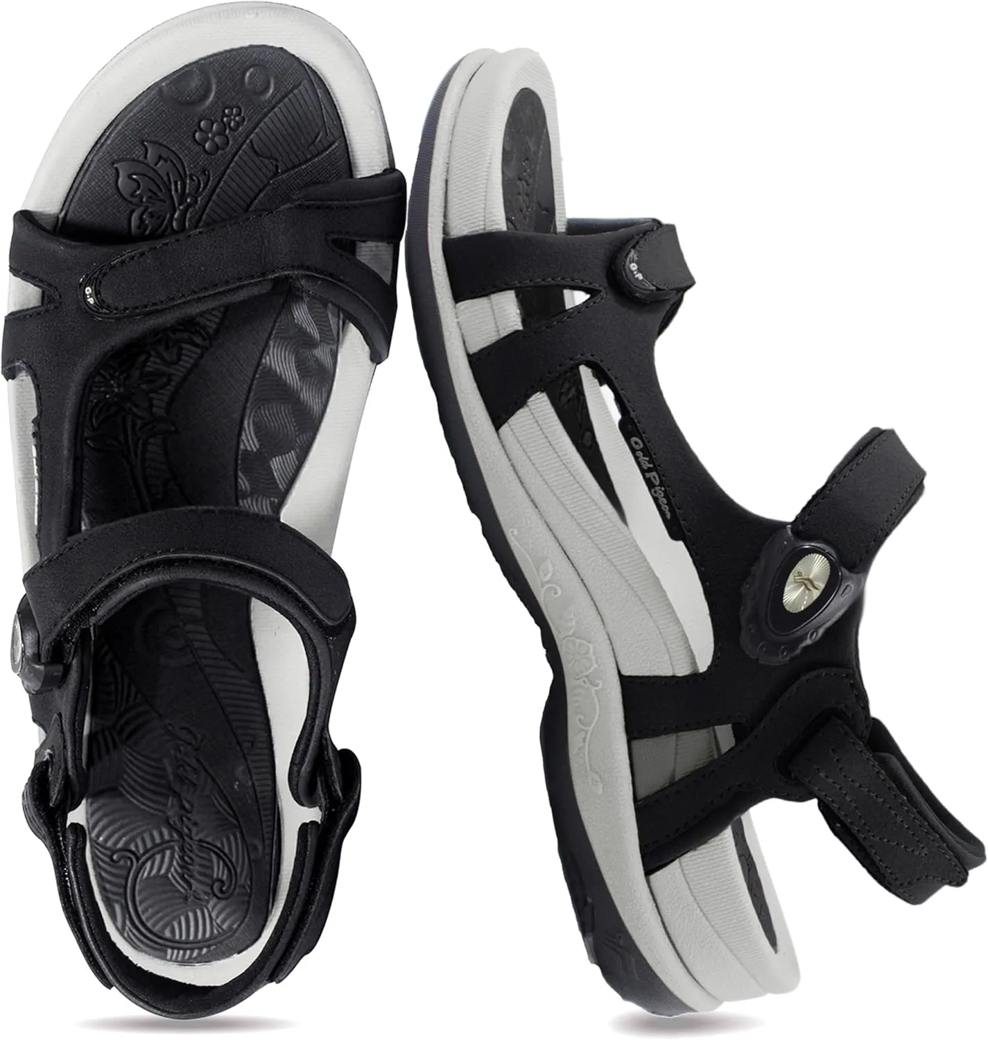 Gold Pigeon Shoes |SIGNATURE| Easy Snap Lock Comfort Ergonomic Walking Sandals for Women