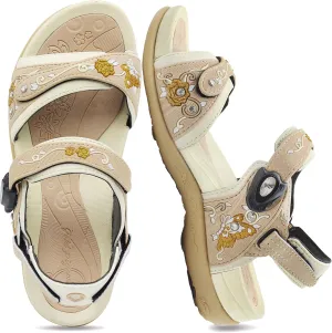 Gold Pigeon Shoes |SIGNATURE| Easy Snap Lock Comfort Ergonomic Walking Sandals for Women