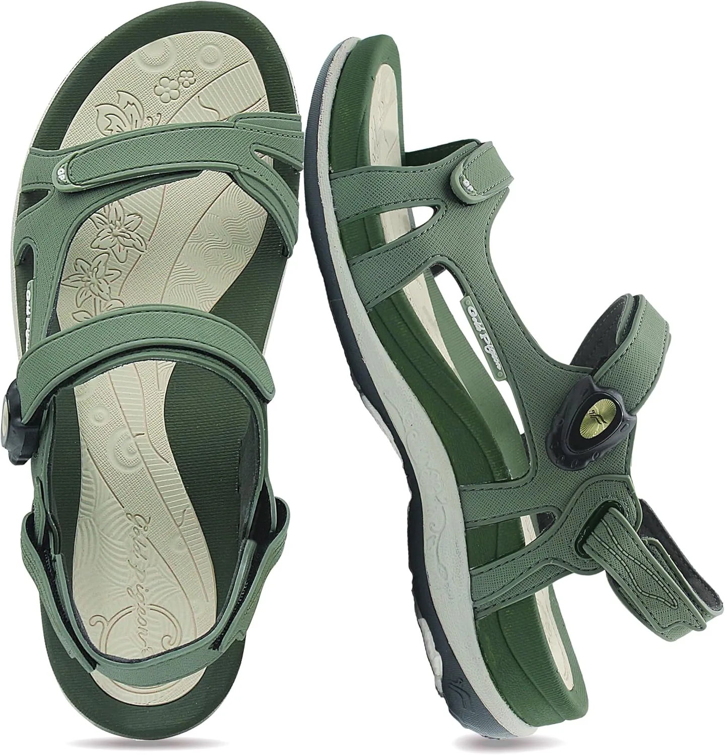 Gold Pigeon Shoes |SIGNATURE| Easy Snap Lock Comfort Ergonomic Walking Sandals for Women