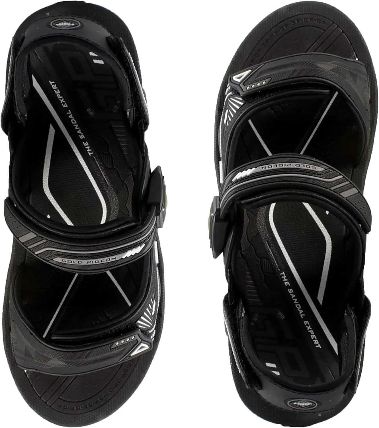 Gold Pigeon Shoes SIGNATURE Unisex Athletic Sandals SNAP LOCK Closure