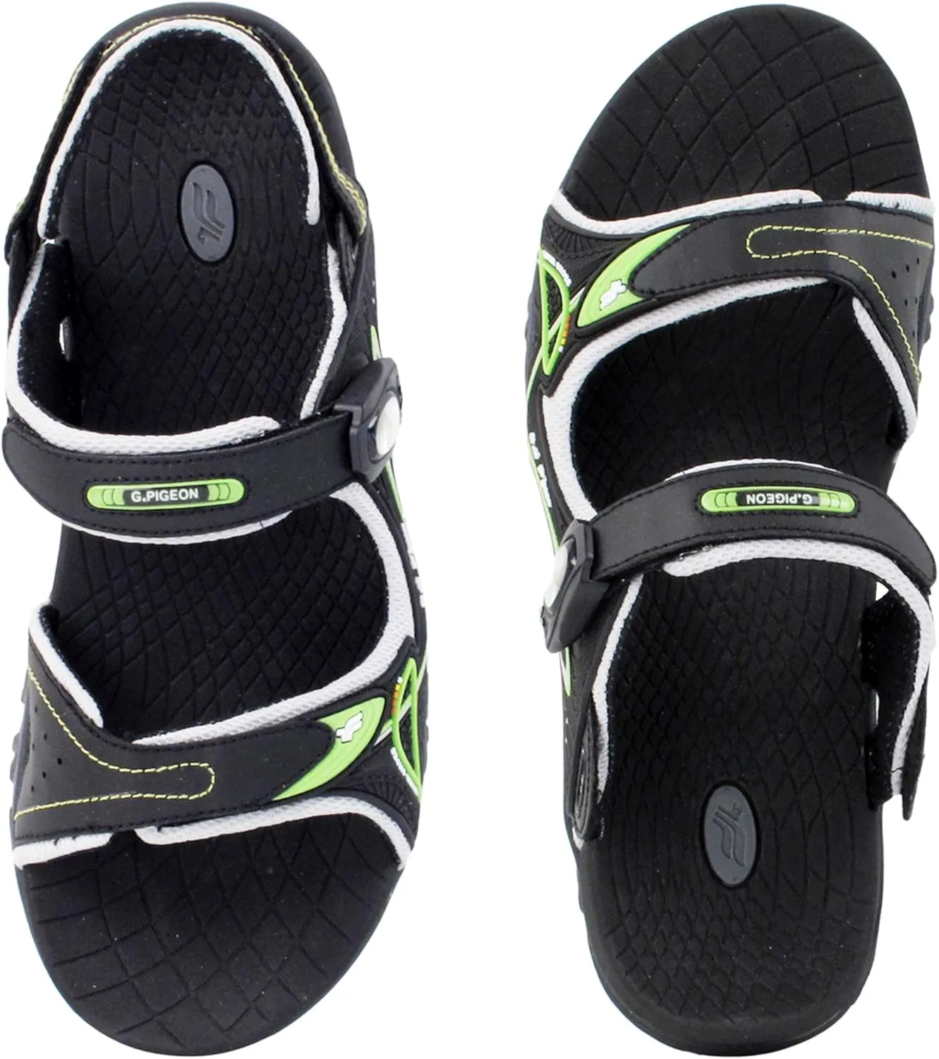 Gold Pigeon Shoes SIGNATURE Unisex Athletic Sandals SNAP LOCK Closure