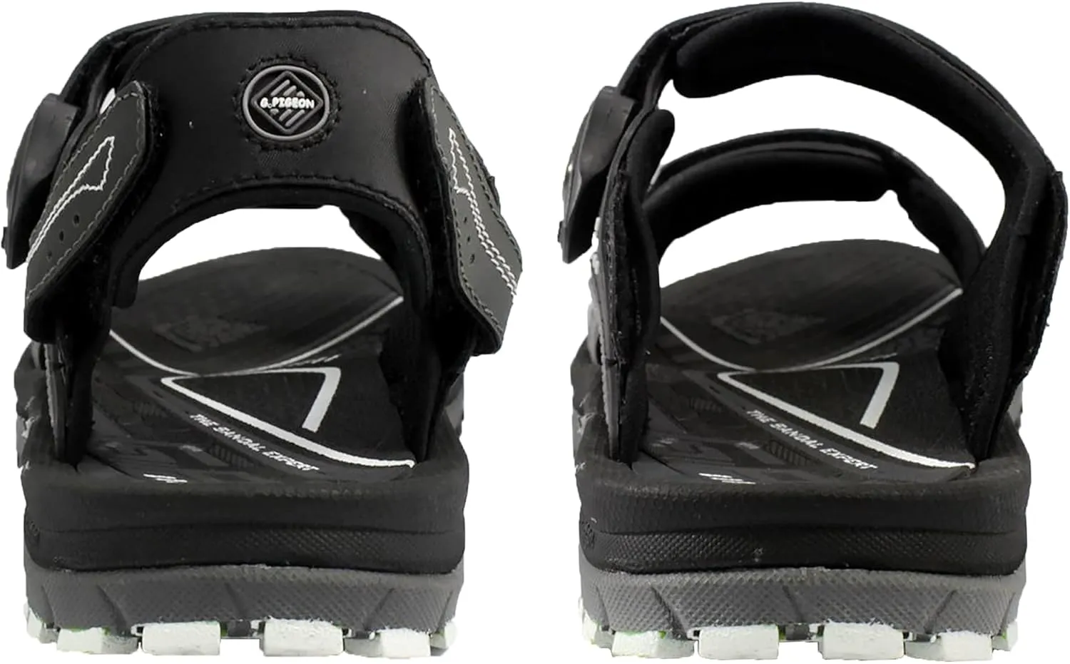 Gold Pigeon Shoes SIGNATURE Unisex Athletic Sandals SNAP LOCK Closure