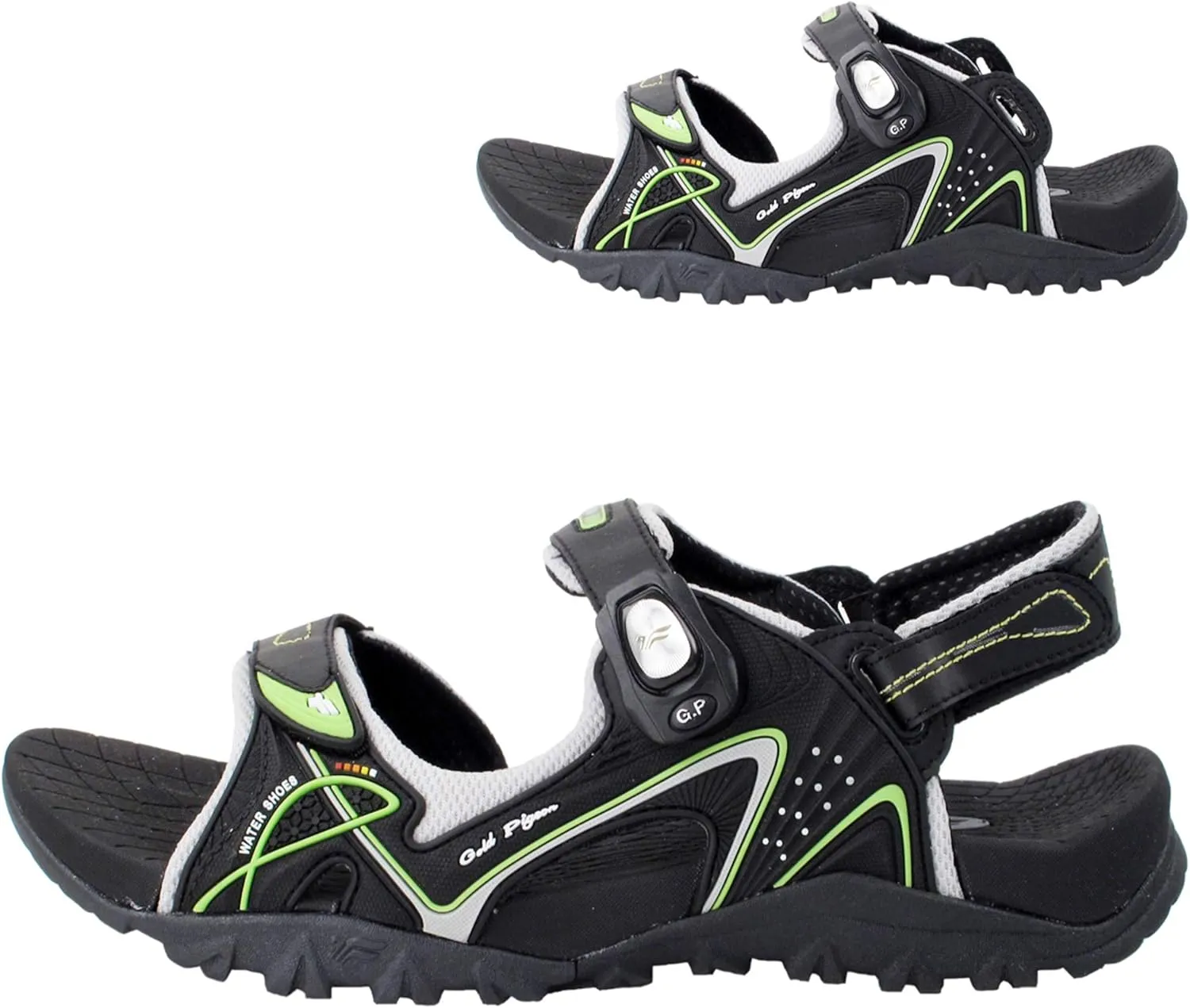 Gold Pigeon Shoes SIGNATURE Unisex Athletic Sandals SNAP LOCK Closure
