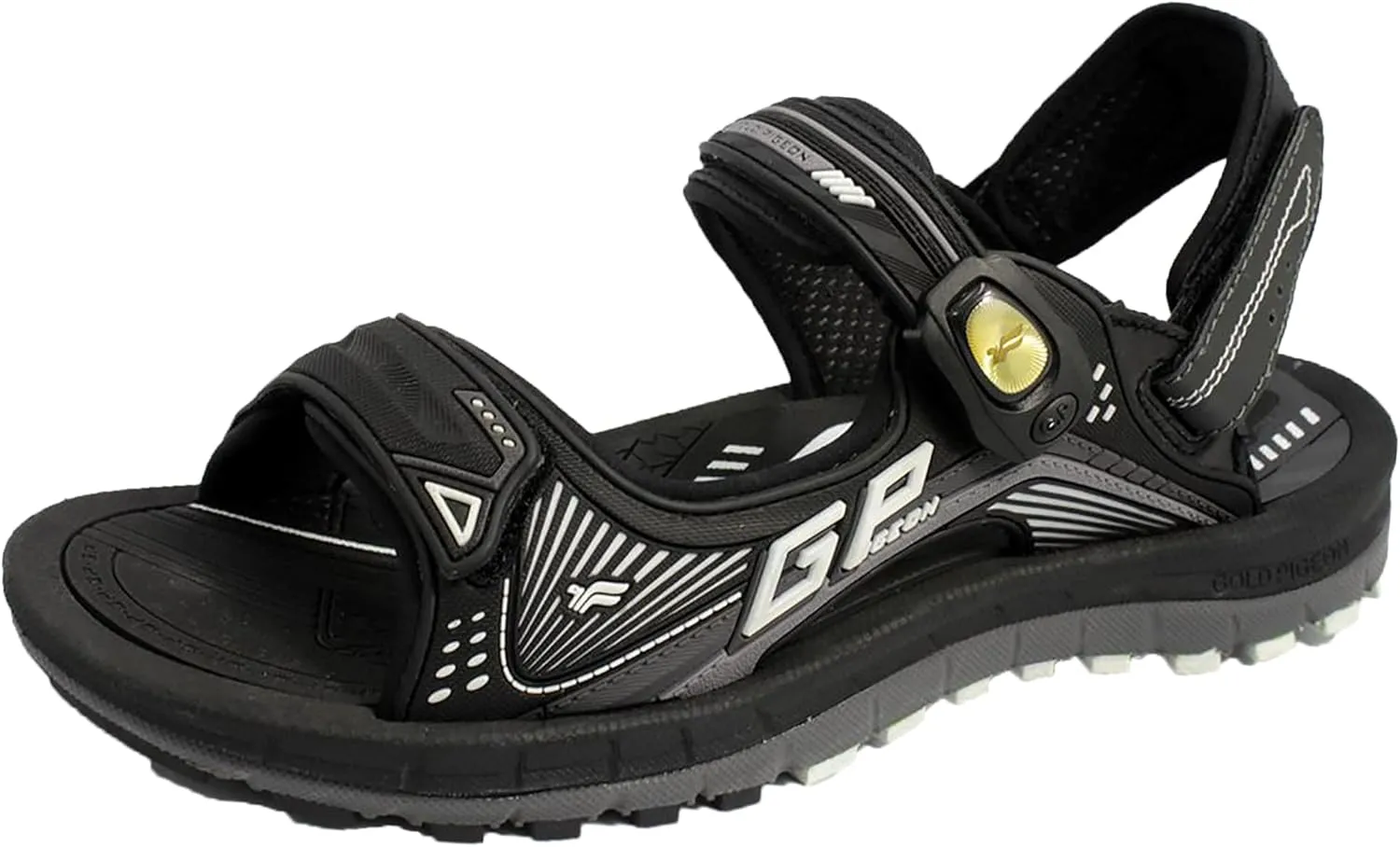 Gold Pigeon Shoes SIGNATURE Unisex Athletic Sandals SNAP LOCK Closure