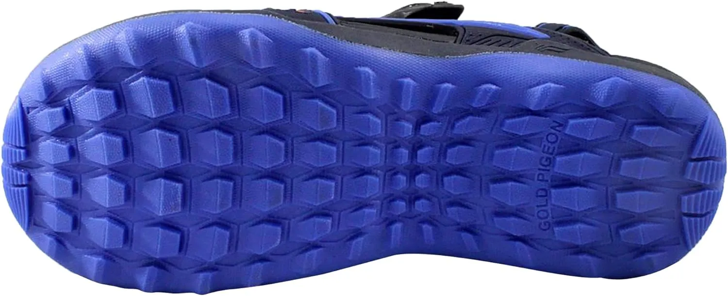 Gold Pigeon Shoes Toe Guard Unisex Outdoor Sandals, Easy Snap Lock Closure