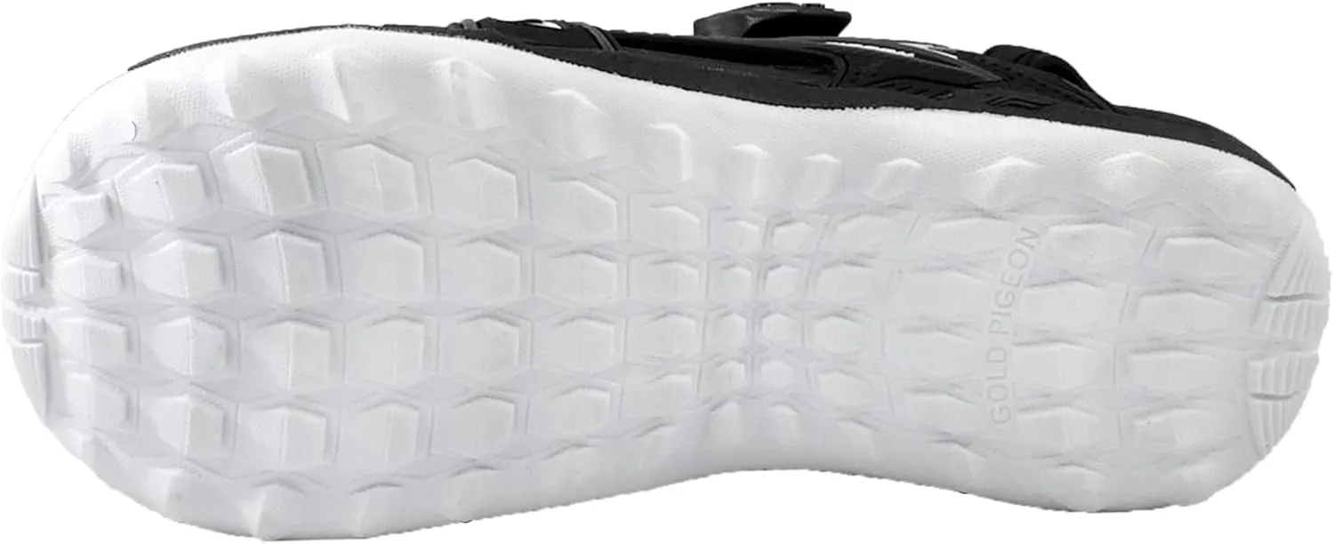 Gold Pigeon Shoes Toe Guard Unisex Outdoor Sandals, Easy Snap Lock Closure