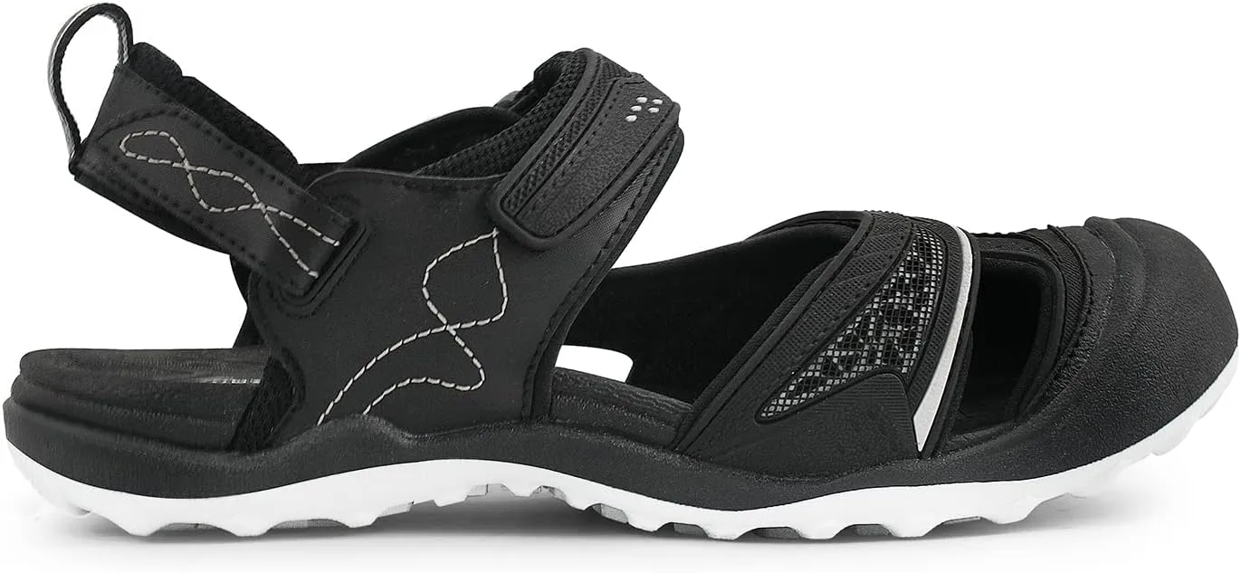 Gold Pigeon Shoes Toe Guard Unisex Outdoor Sandals, Easy Snap Lock Closure