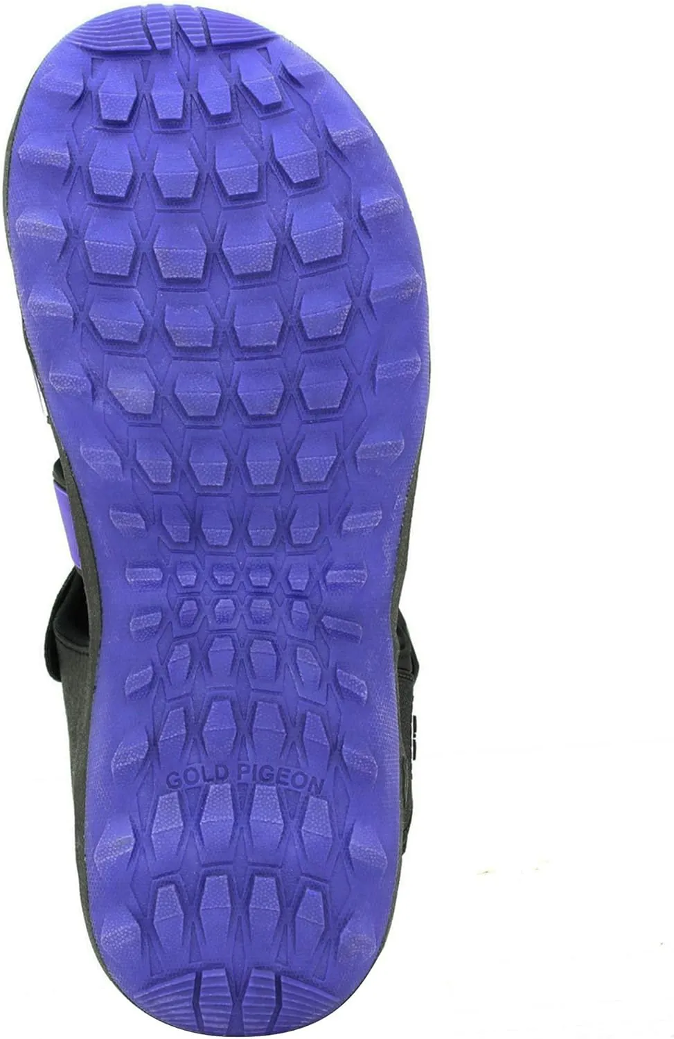 Gold Pigeon Shoes Toe Guard Unisex Outdoor Sandals, Easy Snap Lock Closure