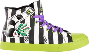 Ground Up Beetlejuice Striped Unisex Sneakers
