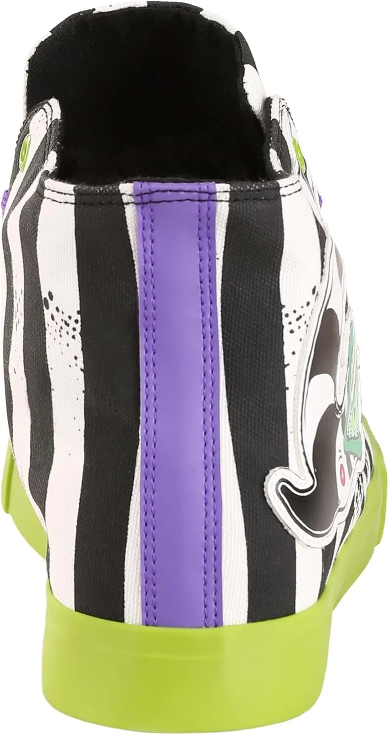 Ground Up Beetlejuice Striped Unisex Sneakers
