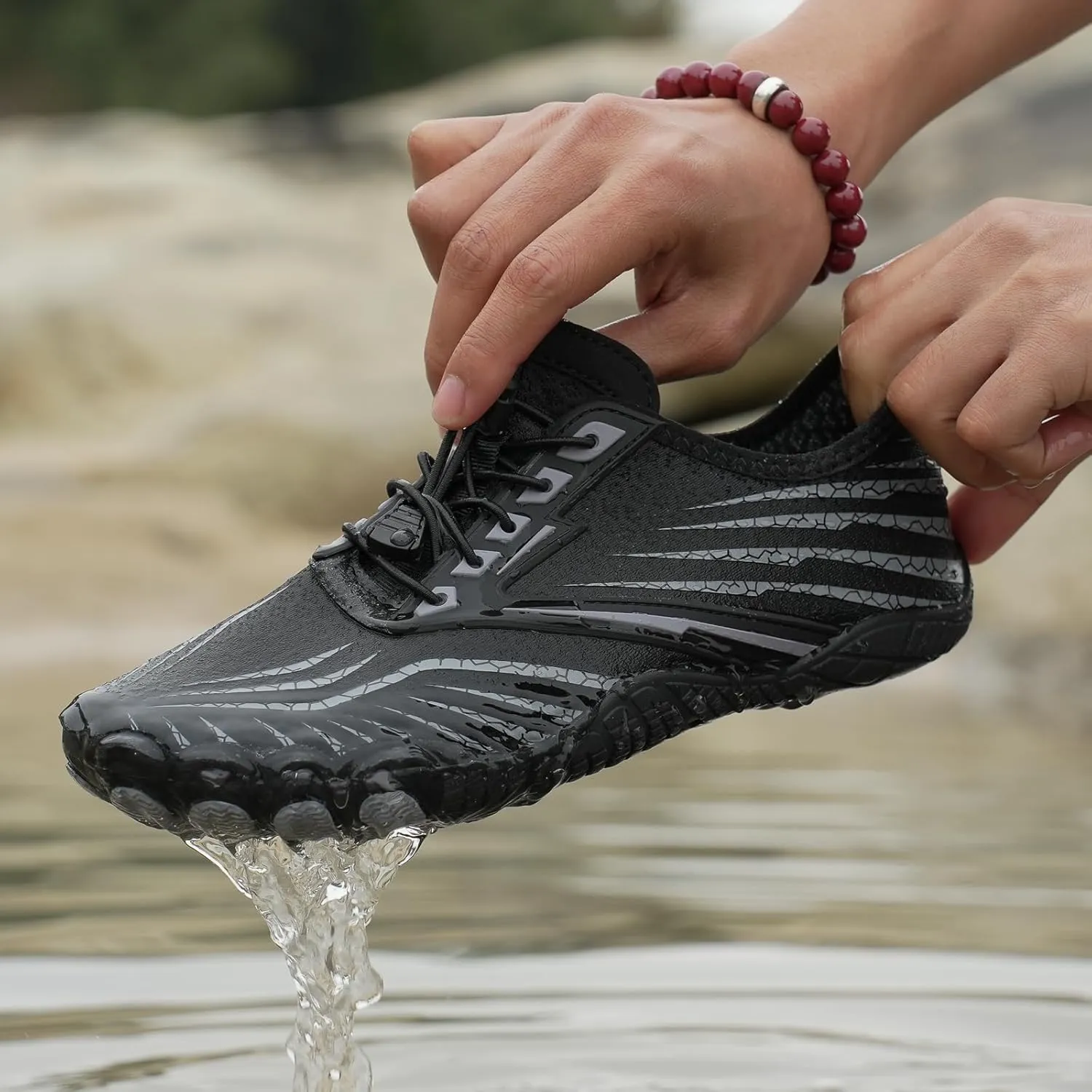 Grounded Footwear Barefoot Shoes for Neuropathy Women&Men Hiking Footwear Barefoot Womens Shoes Non-Slip Outdoor Unisex Water Pro Barefoot Shoes Wide Toe Box Sneakers Athletic Quick-Dry Lightweight