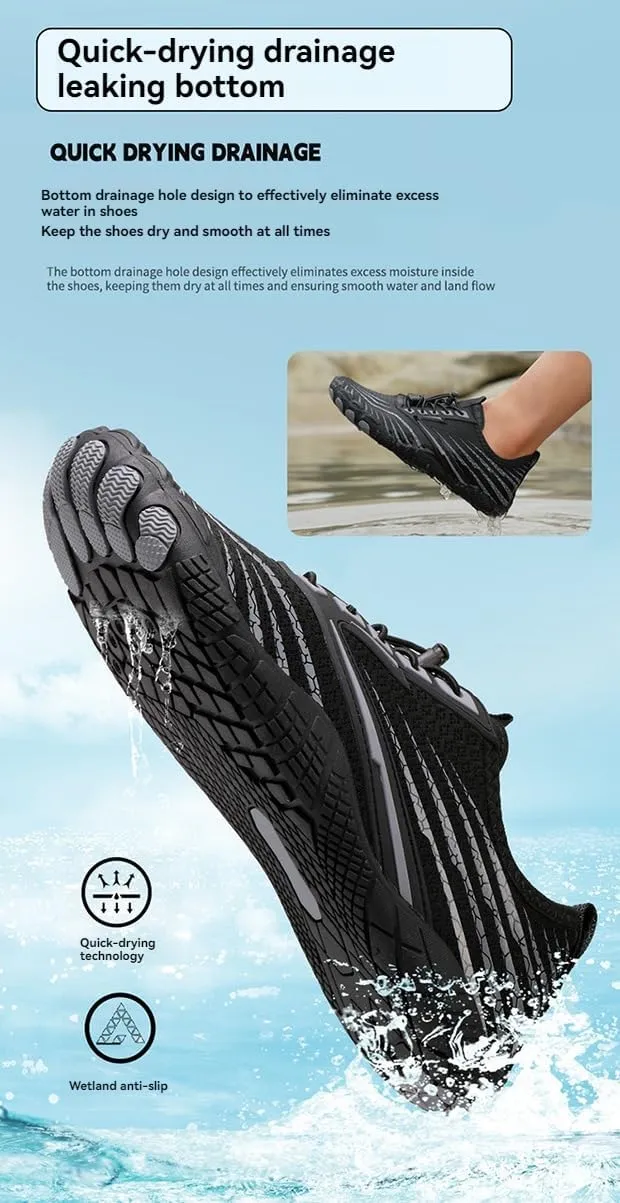 Grounded Footwear Barefoot Shoes for Neuropathy Women&Men Hiking Footwear Barefoot Womens Shoes Non-Slip Outdoor Unisex Water Pro Barefoot Shoes Wide Toe Box Sneakers Athletic Quick-Dry Lightweight