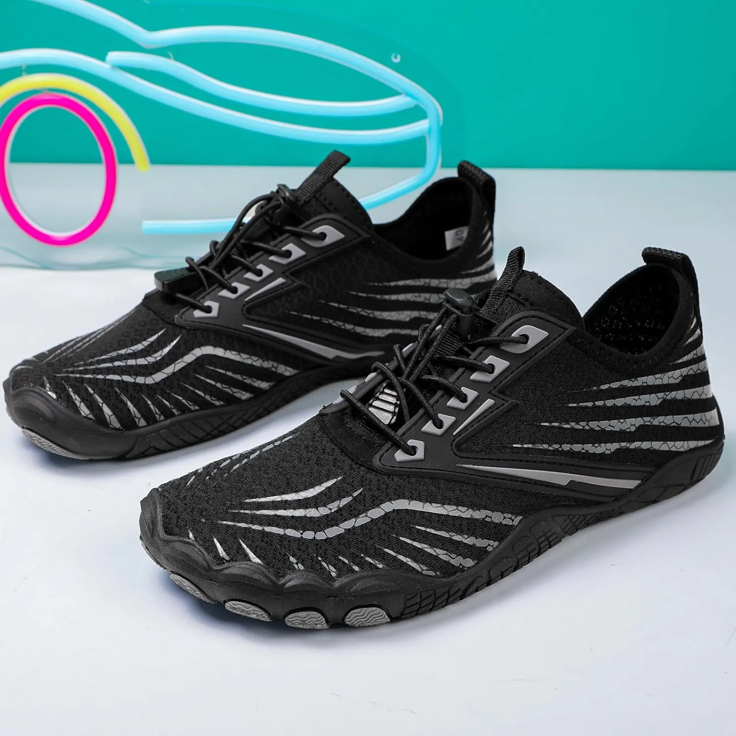 Grounded Footwear Barefoot Shoes for Neuropathy Women&Men Hiking Footwear Barefoot Womens Shoes Non-Slip Outdoor Unisex Water Pro Barefoot Shoes Wide Toe Box Sneakers Athletic Quick-Dry Lightweight