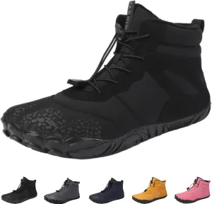 Grounded Winter Footwear For Women, Hike Winter Footwear Barefoot Womens Boots Men, Waterproof Wide Toe Box Barefoot Winter