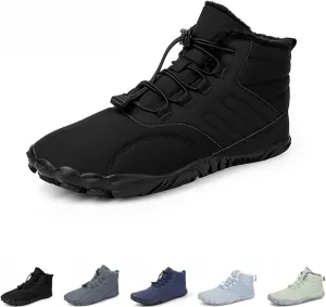 Grounded Winter Footwear For Women, Hike Winter Footwear Barefoot Womens Boots Men, Waterproof Wide Toe Box Barefoot Winter
