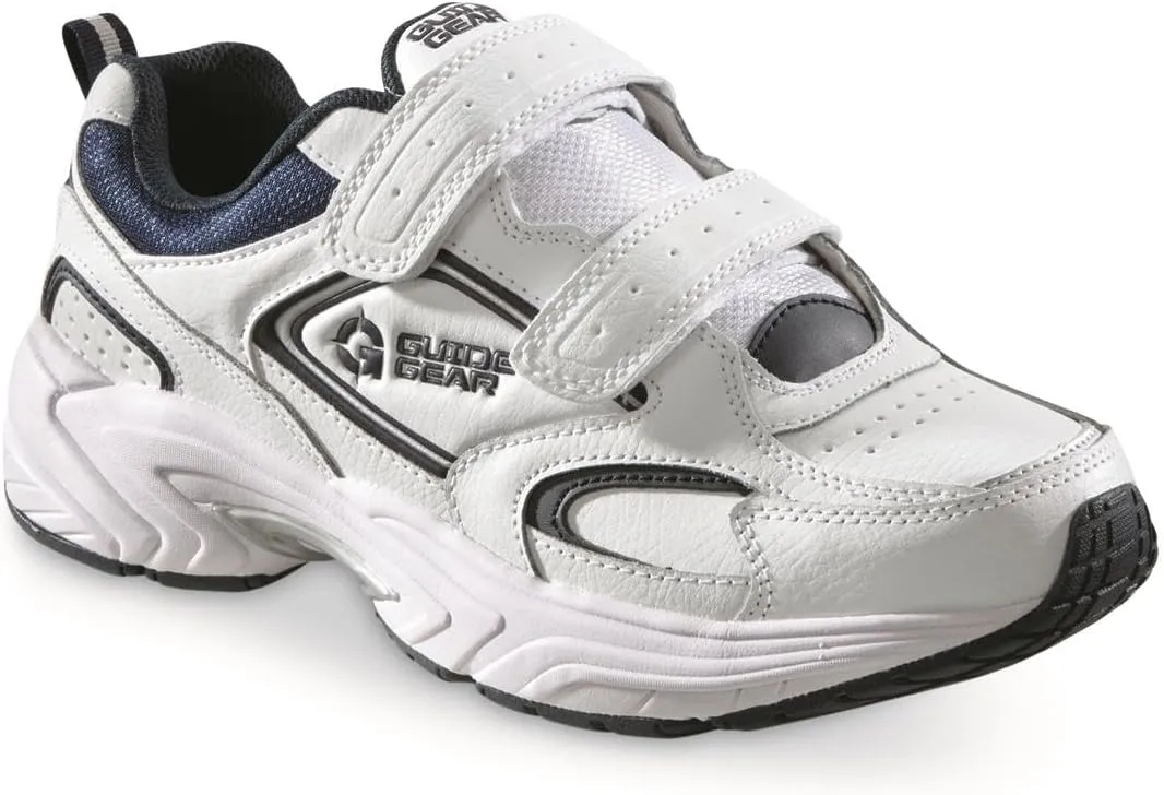 Guide Gear Walking Shoes for Men Hook-and-Loop, Comfortable Shoes for Work, Casual, Working
