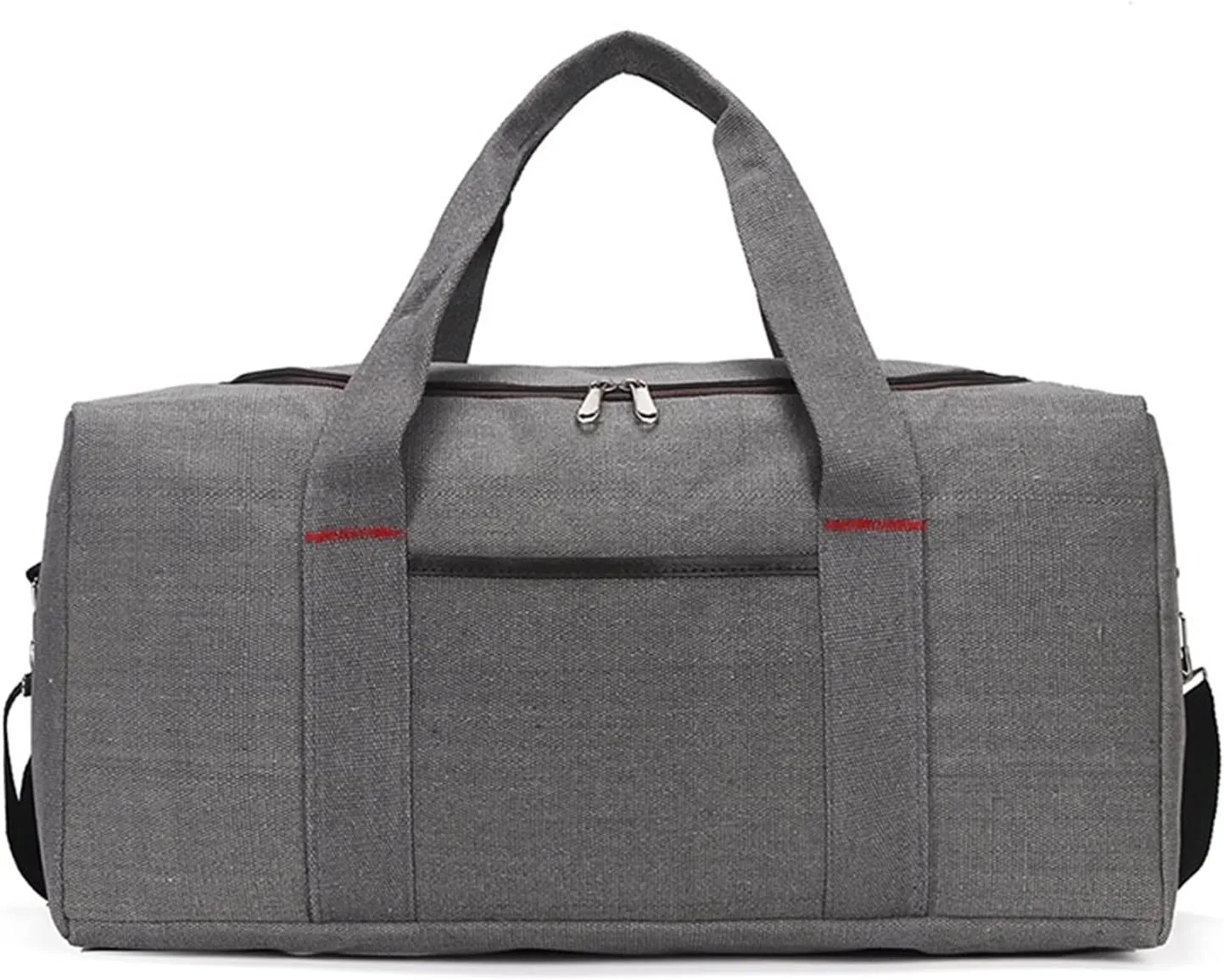 Gym Bags Men Canvas Travel Duffle Bag Large Capacity Travel Organizer Women Travel Luggage Bag Casual Weekend Bag Outdoor Overnight Bag (Color : Blue) (Grey)