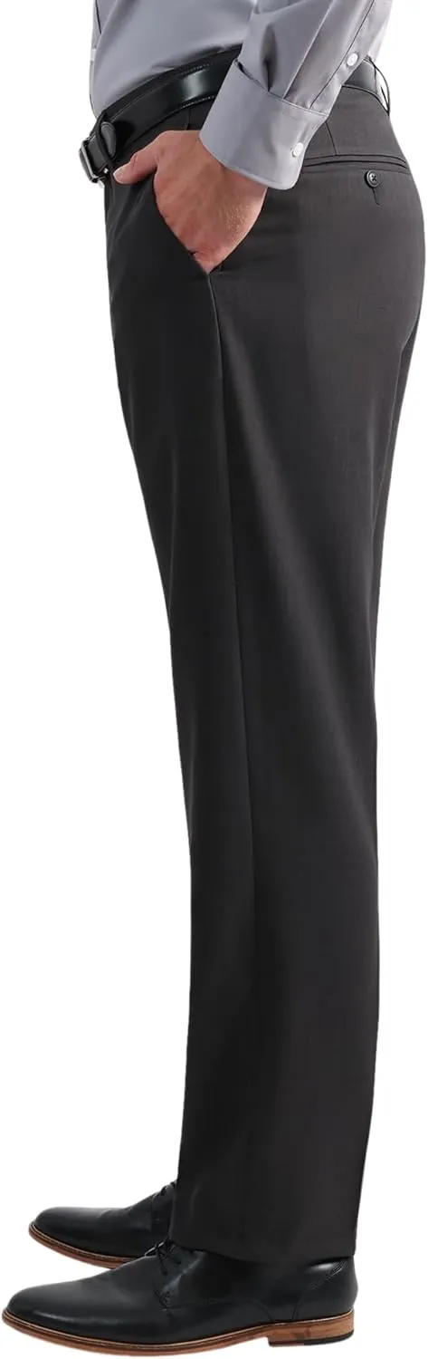 Haggar Men's Smart Wash Premium Stretch Classic Fit Regular and Big & Tall Suit Separates(Pants & Jackets)