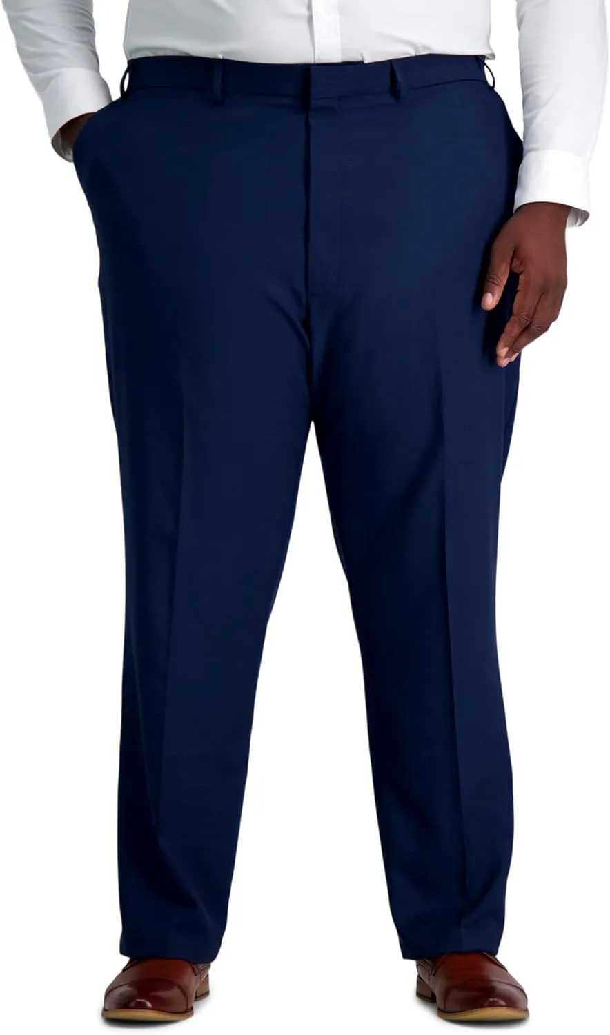 Haggar Men's Smart Wash Premium Stretch Classic Fit Regular and Big & Tall Suit Separates(Pants & Jackets)