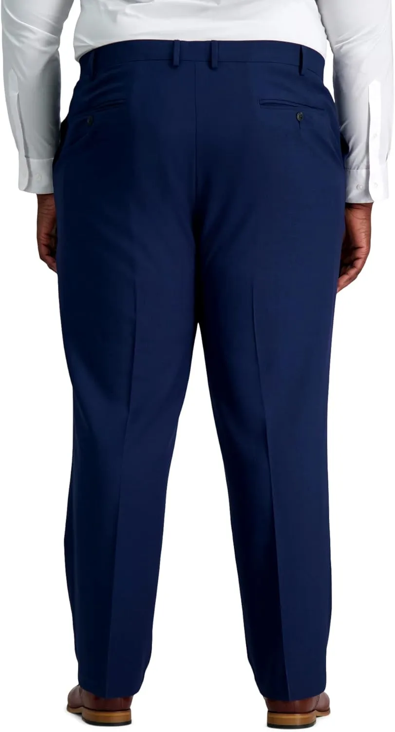 Haggar Men's Smart Wash Premium Stretch Classic Fit Regular and Big & Tall Suit Separates(Pants & Jackets)