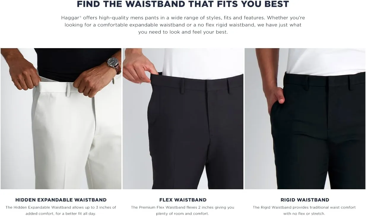 Haggar Men's Smart Wash with Repreve Tailored Fit Suit Separates-Pants & Jackets