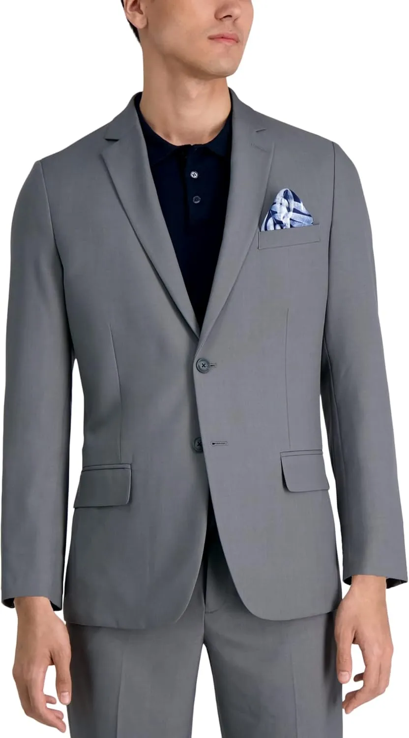 Haggar Men's Smart Wash with Repreve Tailored Fit Suit Separates-Pants & Jackets