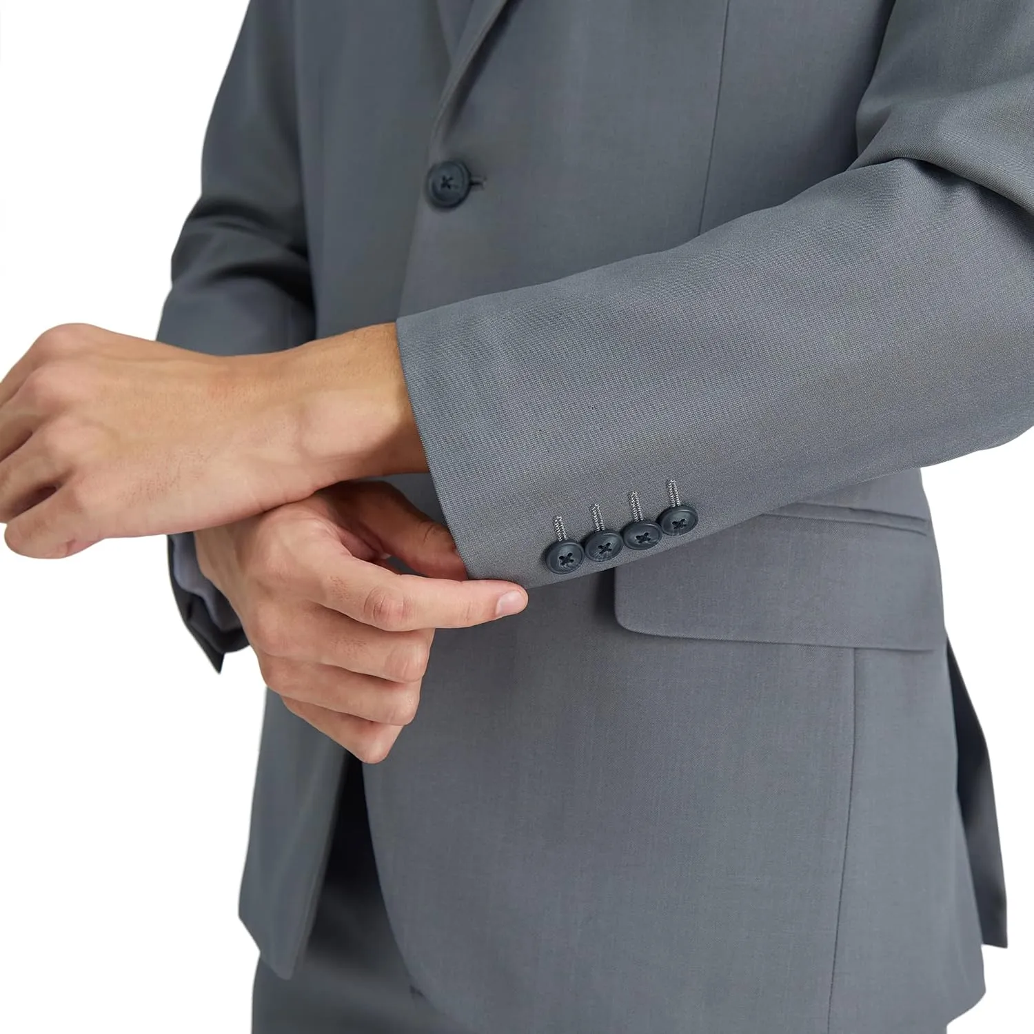 Haggar Men's Smart Wash with Repreve Tailored Fit Suit Separates-Pants & Jackets