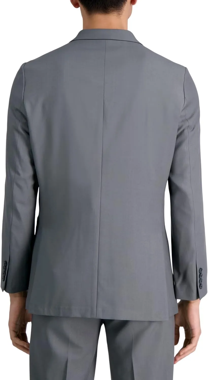 Haggar Men's Smart Wash with Repreve Tailored Fit Suit Separates-Pants & Jackets