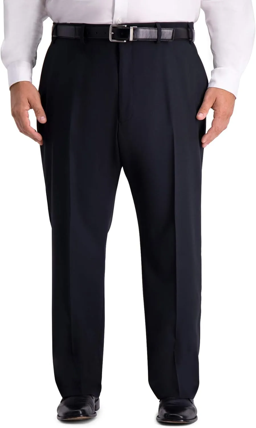 Haggar Men's The Active Series Stretch Classic Fit Suit Separate Pant Regular and Big & Tall Sizes