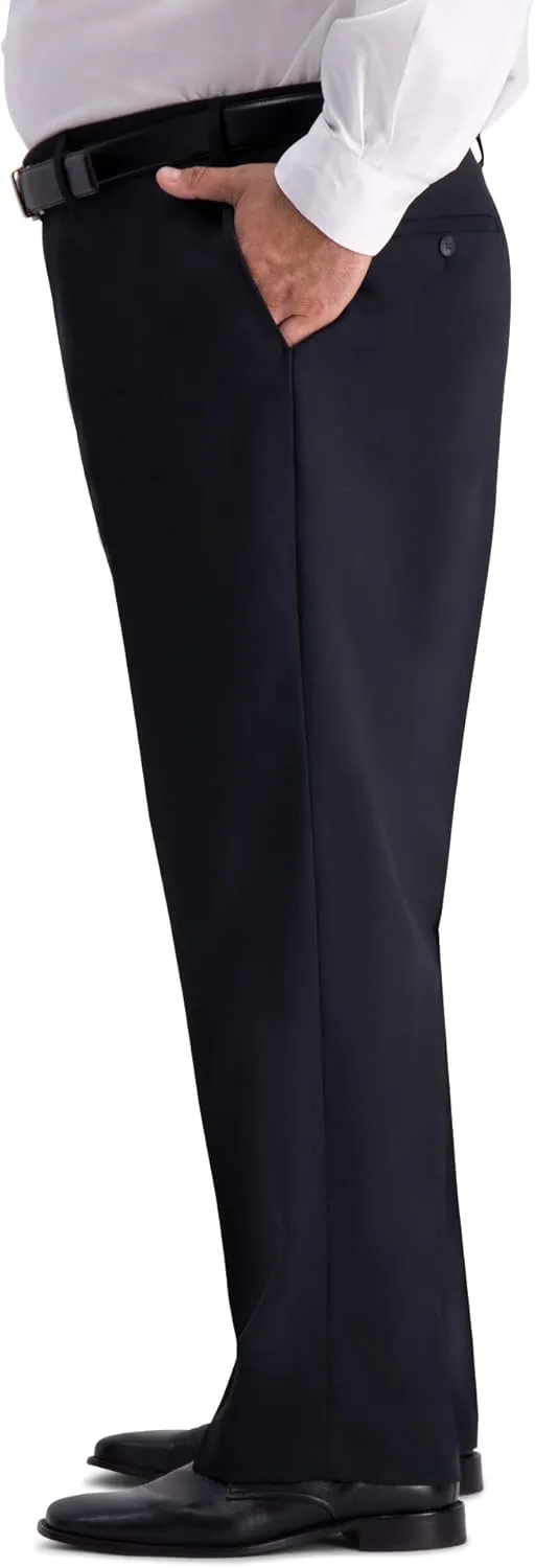Haggar Men's The Active Series Stretch Classic Fit Suit Separate Pant Regular and Big & Tall Sizes