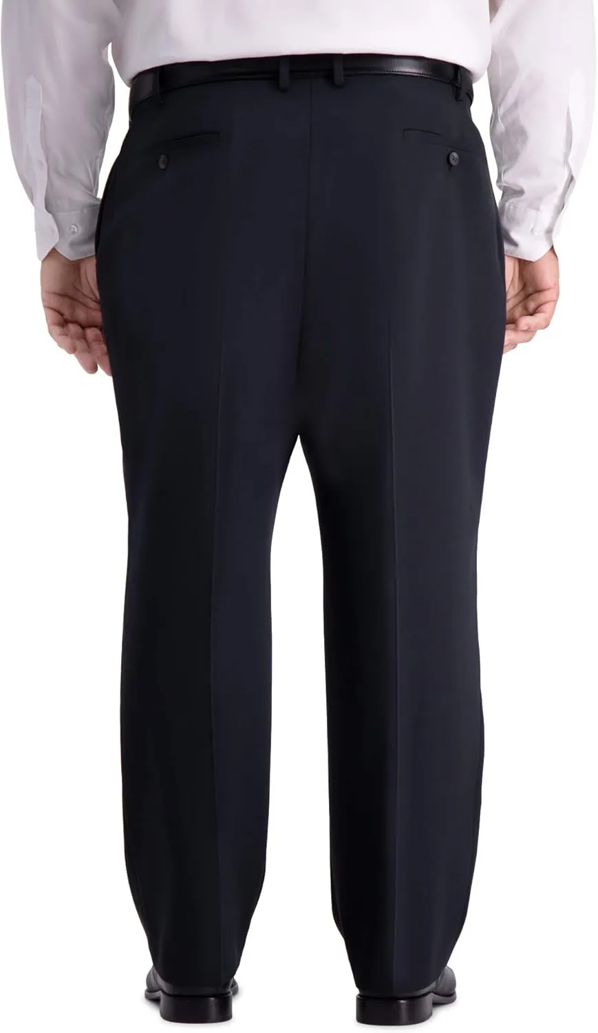 Haggar Men's The Active Series Stretch Classic Fit Suit Separate Pant Regular and Big & Tall Sizes