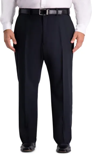 Haggar Men's The Active Series Stretch Classic Fit Suit Separate Pant Regular and Big & Tall Sizes
