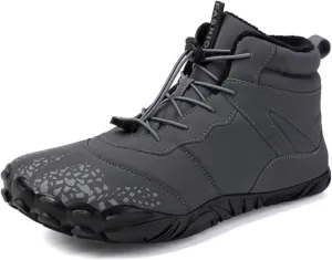 HF Vindra Flex Non-Slip and Universal Winter Barefoot Shoes for Women Men, Wide Toe Box, Lightweight walking Boots Promotes Healthy Foot Posture