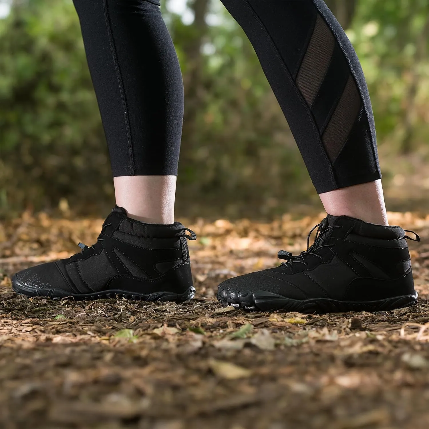 HF Vindra Flex Non-Slip and Universal Winter Barefoot Shoes for Women Men, Wide Toe Box, Lightweight walking Boots Promotes Healthy Foot Posture
