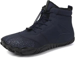 HF Vindra Flex Non-Slip and Universal Winter Barefoot Shoes for Women Men, Wide Toe Box, Lightweight walking Boots Promotes Healthy Foot Posture