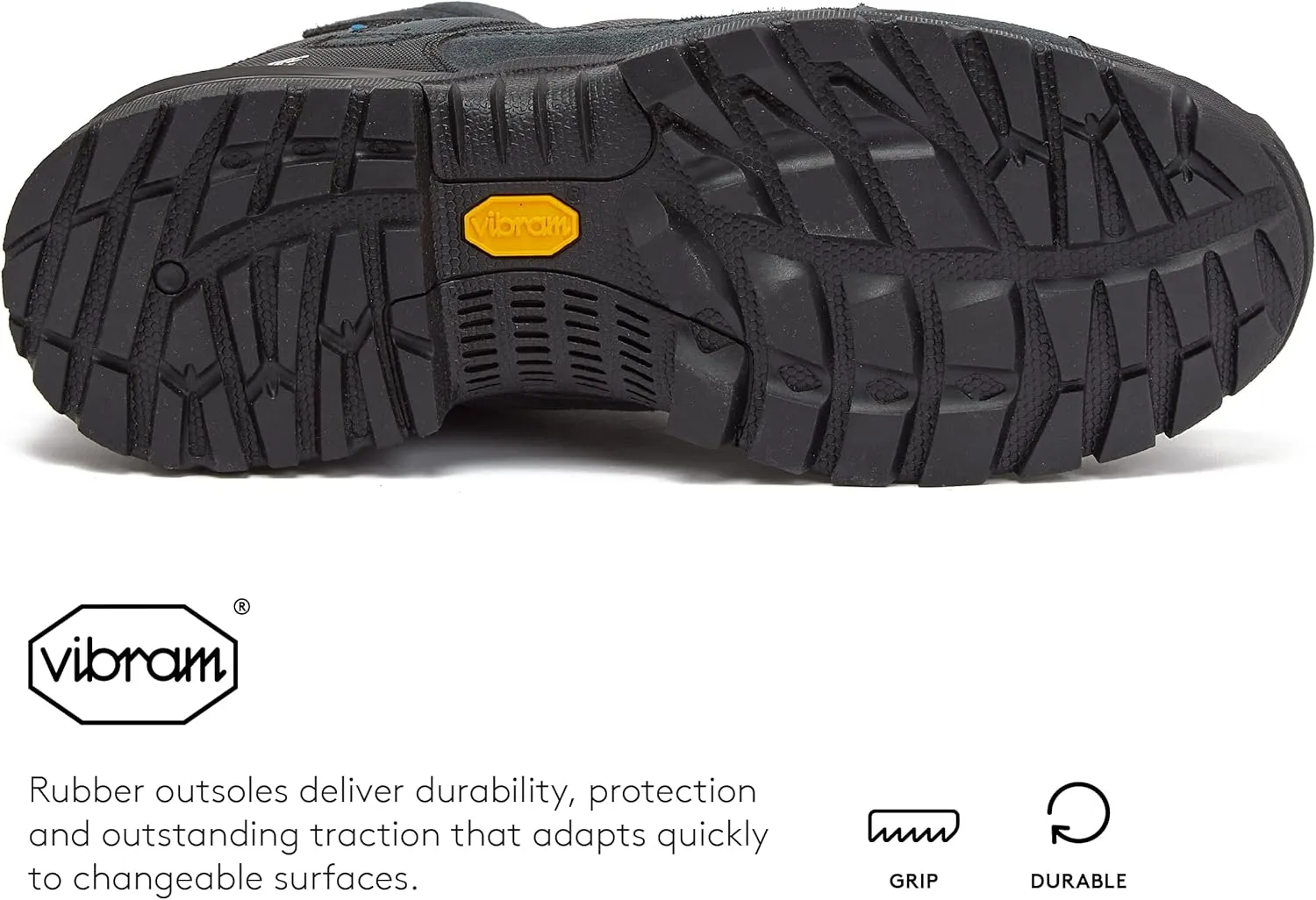 HI-TEC Black Rock WP Mid Men's Waterproof Hiking Boots, Lightweight Breathable Backpacking and Trail Shoes