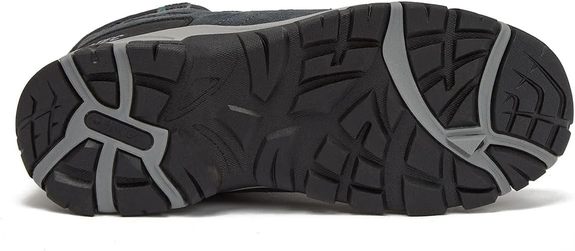 HI-TEC Yosemite WP Mid Waterproof Hiking Boots for Men, Lightweight Breathable Outdoor Trekking Shoes